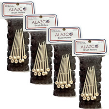 Vintage Style Hair Roller Set: 32 Pc Mini Small Brush Rollers  Pins