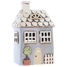 Shudehill Giftware Ceramic Village Pottery Garden House Tealight Holder