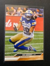 Nic Demski (U of Manitoba) - 2024 Upper Deck CFL Card #57