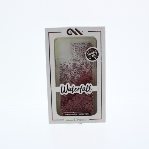 Casemate Case for iPhone XS and iPhone X Rose Gold  Waterfall