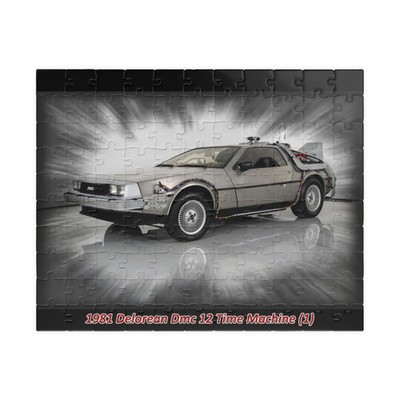 1981 Delorean Dmc 12 Time Machine (1) Jigsaw Puzzle