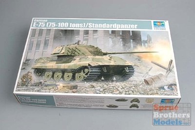 TRP01538 1:35 Trumpeter German E-75 Panther (75-100 ton) Tank #1538