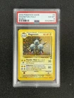 PSA 6 SWIRL Pokemon Magneton Holo 9/130 Base Set 2 2000 EX-MT