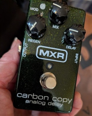 Used MXR M169 Carbon Copy Analog Delay Guitar Effects Pedal