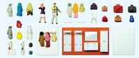 Garderobenszene (2) Exklusives Ho/Oo Figuren Set Preiser 10658