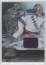 2015-16 Upper Deck Fleer Showcase Flair Row 1 Materials Henrik Lundqvist HOF 1u6