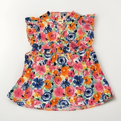 NWOT BiBi Ruffle Top Size XL