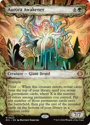 Aurora Awakener (Showcase) Foil - Lorwyn Eclipsed - Mythic - MTG