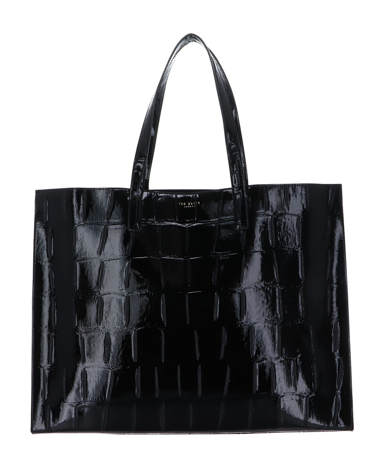 Ted Baker shopper bag Vivvien Croc Effect Icon Bag XL Black