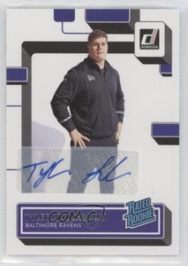 2022 Panini Donruss Rated Rookie Auto Tyler Linderbaum #400 Rookie Auto RC