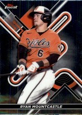 2022 Topps Finest Baseball Card #36 Ryan Mountcastle