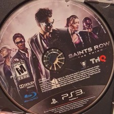 THQ Saints Row: The Third Saints Row Series Sony PlayStation 3 Disk Only