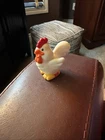 Fisher Price Little People White Farm Easter Chicken Yellow Feet Vintage 1997