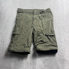 Boy Scouts of America Youth Switchback Cargo Shorts Olive Green Size 18 Hiking