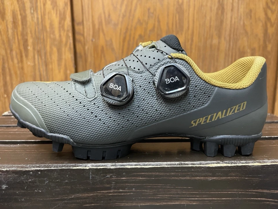 Zapato Specialized Recon 3.0 verde grava y bicicleta de montaña, para hombre EE. UU. 7,25, UE 39,5 Foto 4 de 4