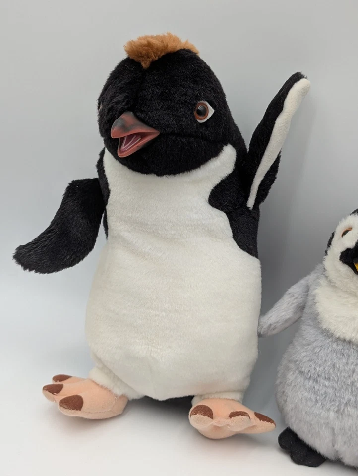 Happy Feet Penguin Peluche Lombardo Mumble Lote Thinkway Juguetes Peluche Juguete Foto 3 de 4