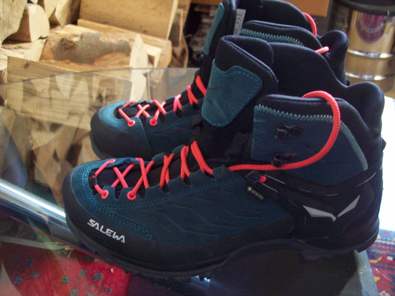 Vendo zapato de senderismo Salewa para mujer MTN Trainer GTX Mid Goretex EU 42 US 10