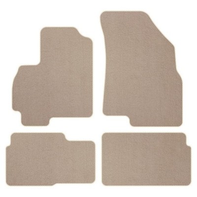 Veloursfußmatten für Chery Tiggo 4 HEV ab Bj. 2025 Automatten Passform BEIGE LUX