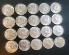 1969 (20) 40% Silver Kennedy Half Dollars  $10 Face Value Denver