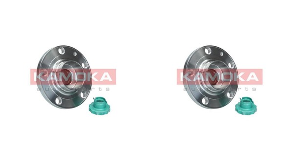 Kamoka 2X Radnabe Radlagersatz Vorderachse FüR Skoda Fabia II 542 545 5J 6Y5-image