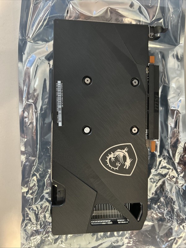 MSI Radeon RX 6600 Mech 2x 8GB GDDR6 Gaming Graphics Card