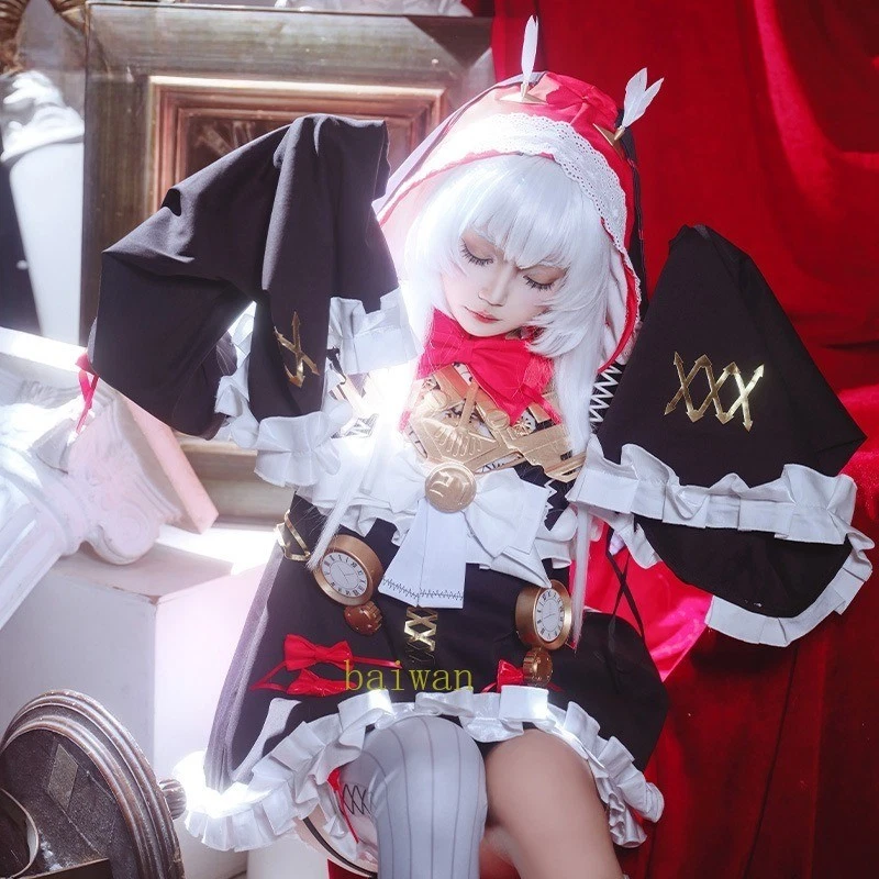 Outfit Women GRAY RAVEN:PUNISHING No.21 Dress Skirt Cosplay Red Riding Costume - Image 3 of 4