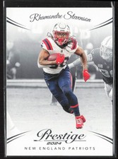 2024 Panini Prestige Rhamondre Stevenson New England Patriots #202