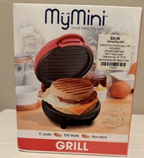 My Mini Grill - New In Box - Nostalgia MGR5CRL