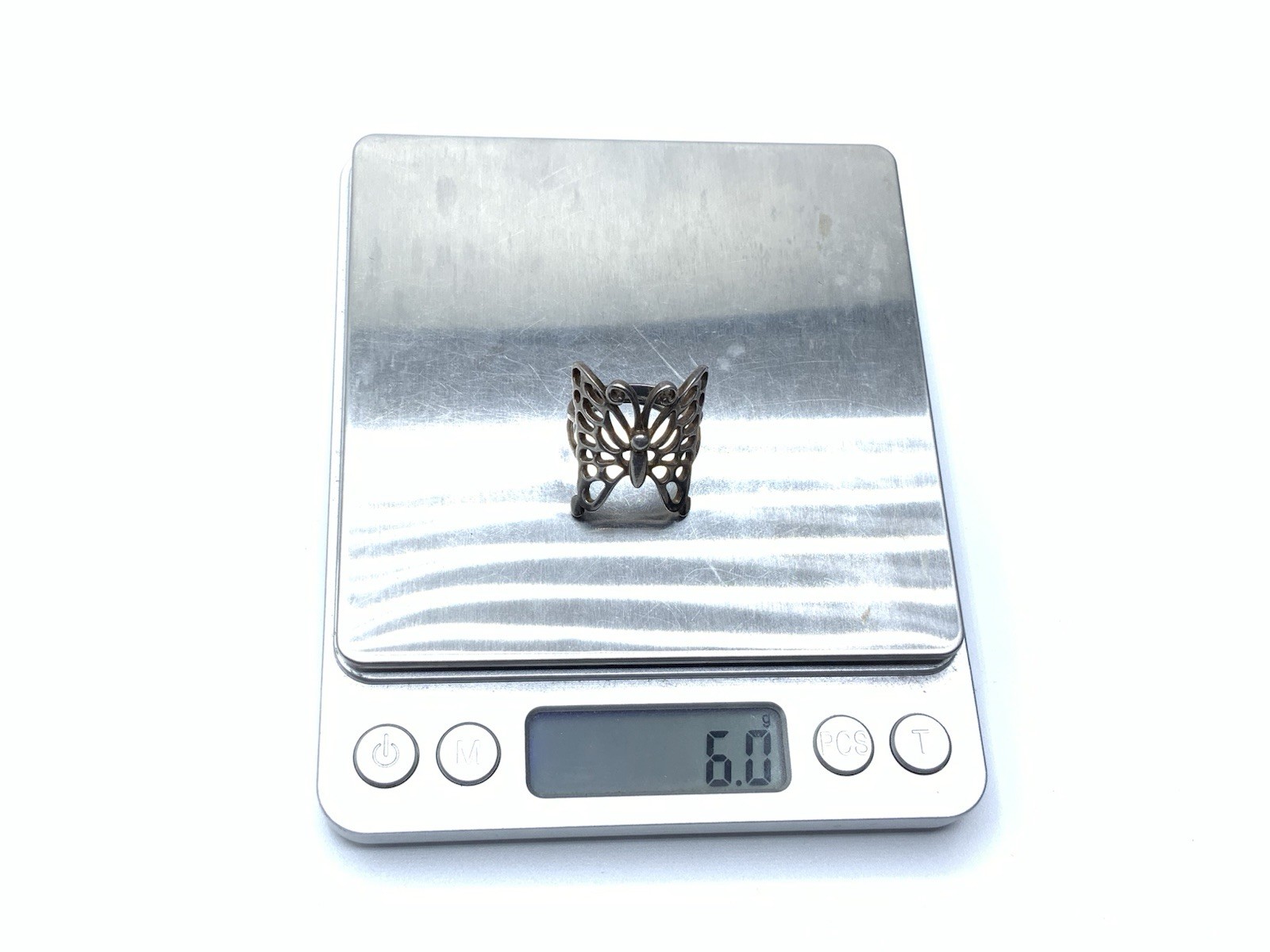 Designer STS Solid Sterling Silver 925 Butterfly … - image 10