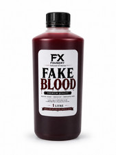 Fake Blood 1 litre Realistic look Zombie Vampire Costume SFX Makeup Cosplay UK