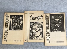 Lot of 3 - The Record Changer Catalog Pamphlets 1942 Jazz Swing Blues Music Rare