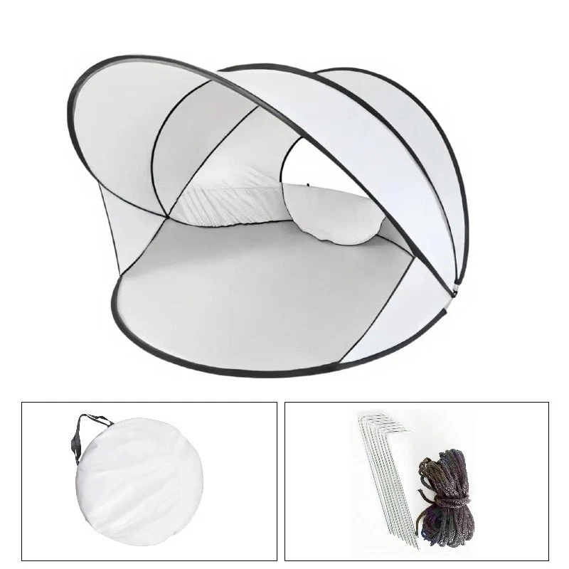 Pop Up Beach Tent Sun Shade Shelter Anti-UV Outdoor Camping Tent Portable Canopy - Image 3 of 4