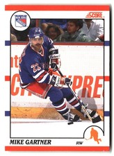 1990-91 Score American #130 Mike Gartner