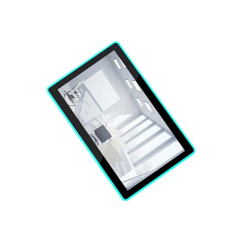 15.6 " LED light  wall mount lcd touch screen digital signage advertising player