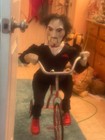 Morbid Enterprises Saw Billy on Trike Retired Halloween Animatronic Prop w/box — photo 1