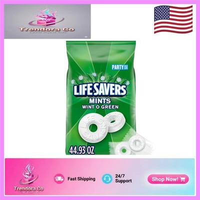 44.93 oz Wint-O-Green Mints - Individually Wrapped for Anytime Freshness