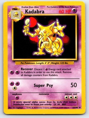 Kadabra 32/102 UC MP