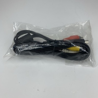 OEM Canon Mini USB to AV Cable White Red Yellow RCA Plugs for Digital Cameras