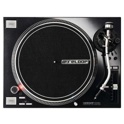 Reloop RP-7000 MK2 Direct Drive High Torque Turntable (Black)