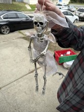 Skeleton Bride Hanging Or Table Halloween Decor