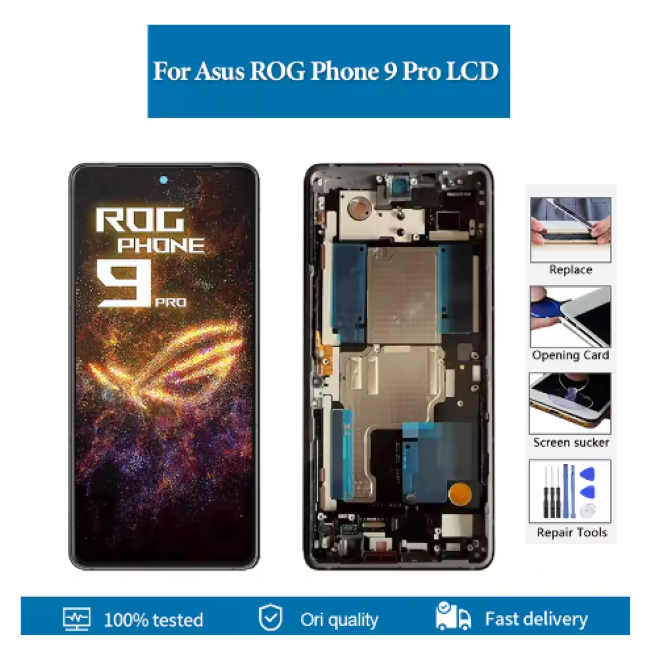 Original For Asus ROG Phone 9 Pro LCD Display Touch Screen
