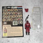 Vintage GI Joe Crimson Guard Figure MINTY Complete w Full Card Back 1985 READ