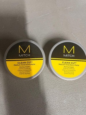 Paul Mitchell M Mitch Clean Cut Styling Cream 3 oz. Pack of 2.