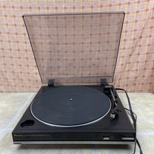 Giradischi a cinghia Mitsubishi LT-703 nero con cartuccia tecnica audio