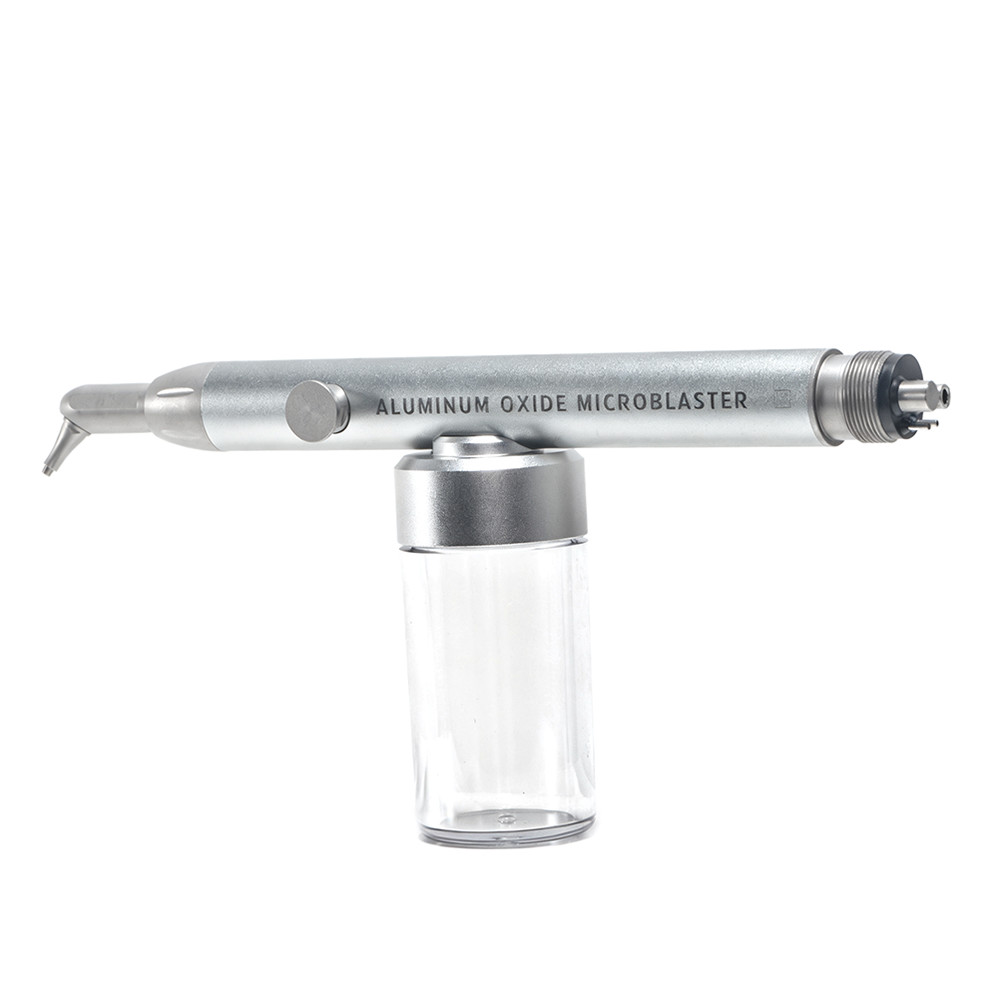 Dental Alumina Air Abrasion Polisher Sandblaster 4/2 Holes Prophy Gun With Water