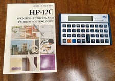 Hewlett Packard HP 12C Platinum Financial Calculator and Handbook User Manual