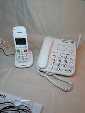 VTech SN5147 Amplified Corded/Cordless Senior Phone with Answering White NOB
