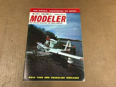 Vintage RC Modeler Magazine - February 1966