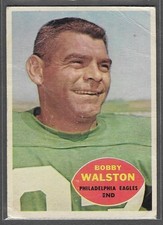 1960 Topps #86 Bobby Walston (P) Philadelphia Eagles