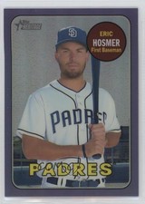 2018 Topps Heritage High Number Hot Box Chrome Purple Refractor Eric Hosmer 1cx3
